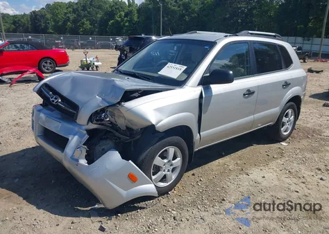 2008 Hyundai Tucson Gls из США, поврежденный, VIN KM8JM12B48U858245